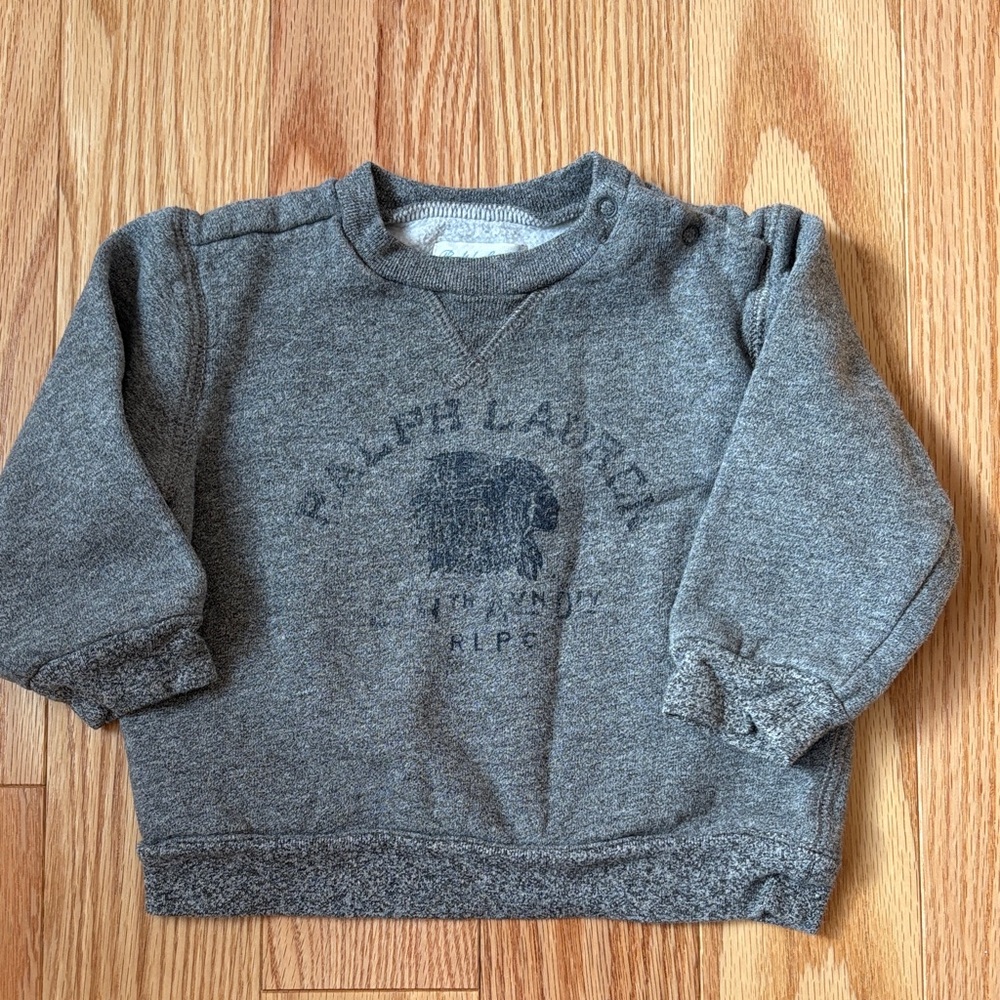 Ralph Lauren Sweatshirt 6-9m